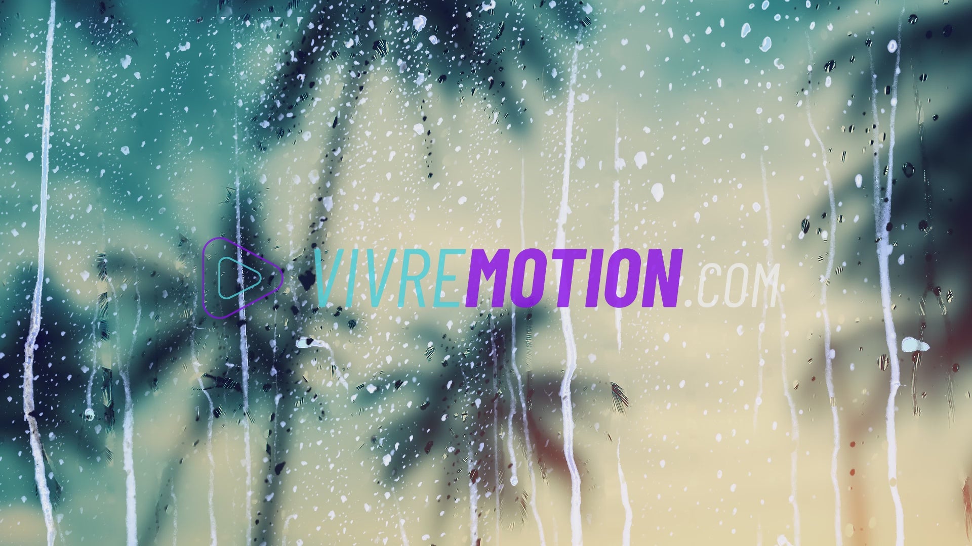 WINDOW RAIN SCREENSAVER PREVIEW | VIVRE-MOTION