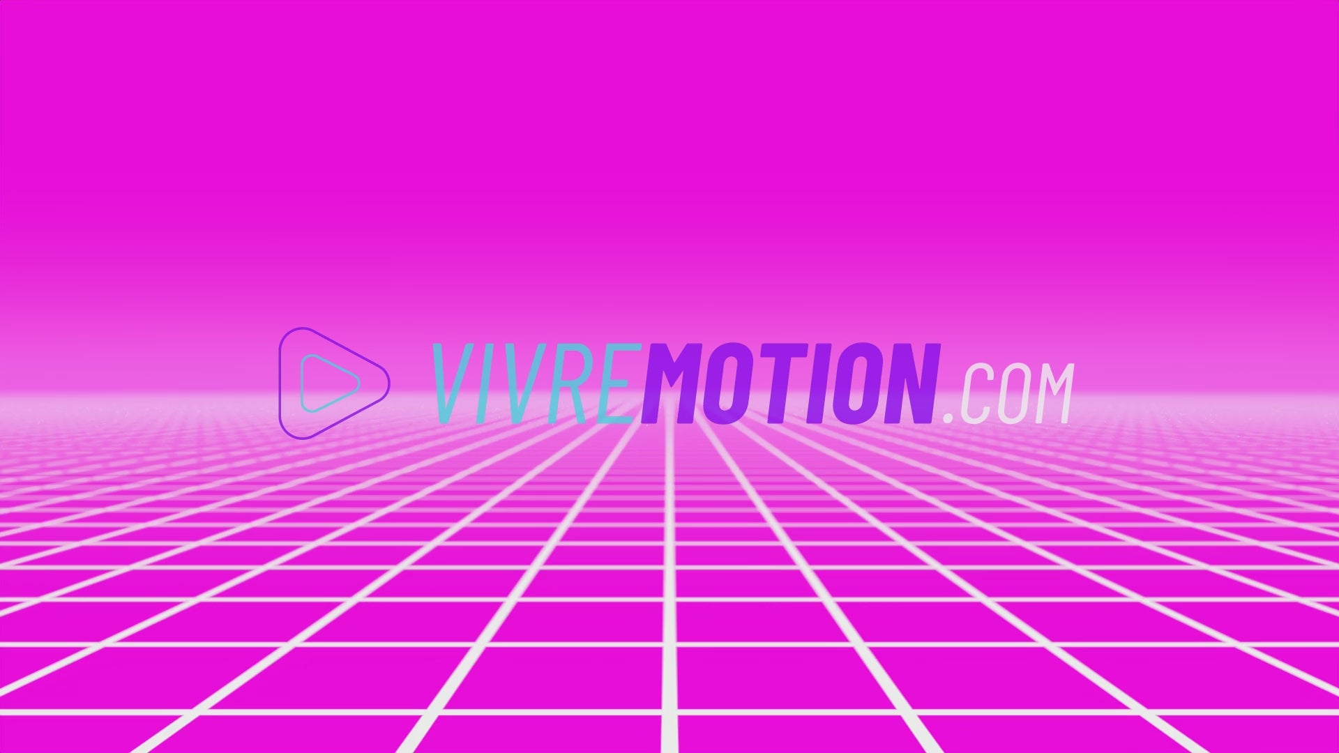 SYNTHWAVE FLOOR SCREENSAVER PREVIEW | VIVRE-MOTION