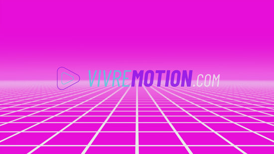 SYNTHWAVE FLOOR SCREENSAVER PREVIEW | VIVRE-MOTION