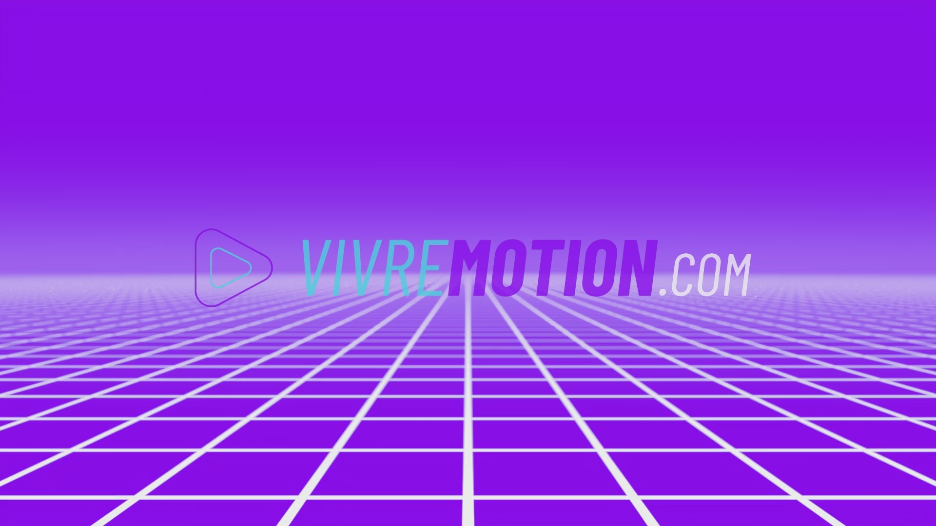 SYNTHWAVE FLOOR SCREENSAVER PREVIEW | VIVRE-MOTION