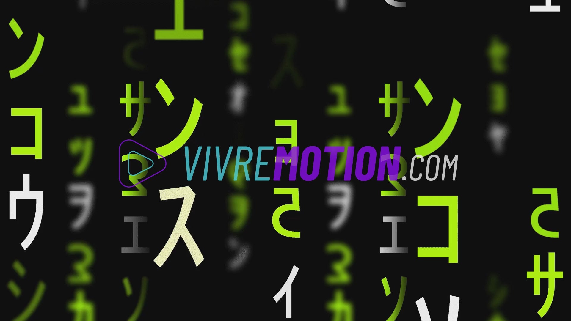 MATRIX 3D SCREENSAVER PREVIEW | VIVRE-MOTION