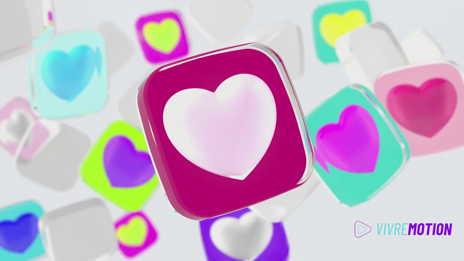 LOVE HEART 3D | STREAM DECK ICONS | VIVRE-MOTION