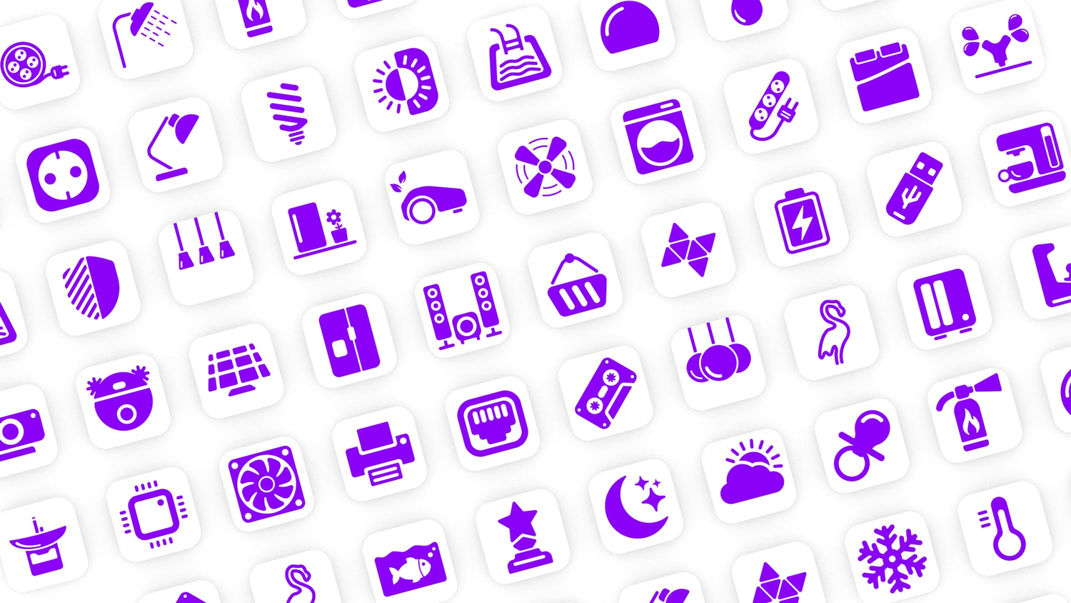 SMART HOME ICON COLLECTION HEADER
