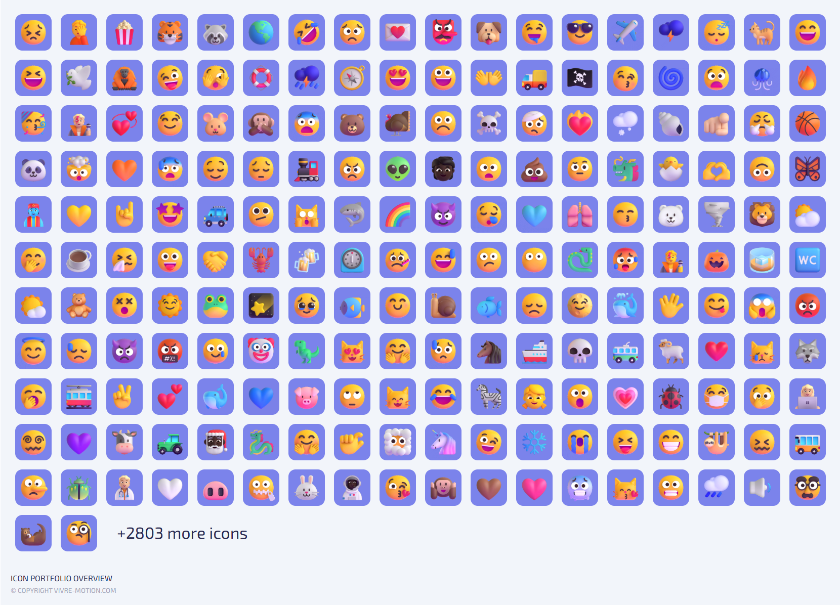 TEAMS ANIMATED 3D EMOJIS GIF | STREAM DECK ICONS | VIVRE-MOTION