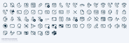 MICROSOFT TEAMS | STREAM DECK ICONS | VIVRE-MOTION