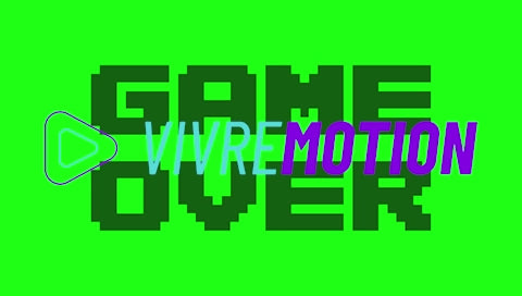 GAME OVER - ANIMATED SCREENSAVER | STREAM DECK Icons | VIVRE-MOTION