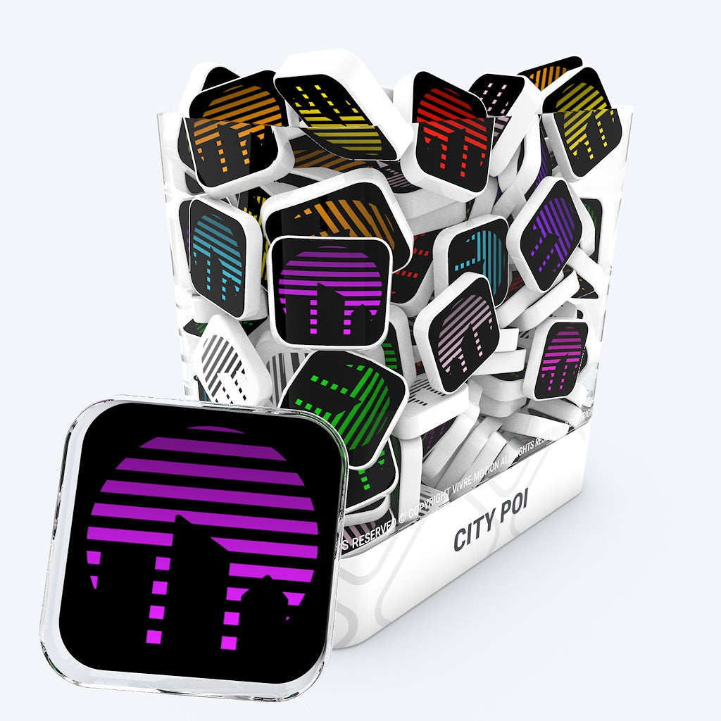 CITY POI - Animated RGB Icons | STREAM DECK | LOUPEDECK | TOUCH-PORTAL | RAZER | VIVRE-MOTION