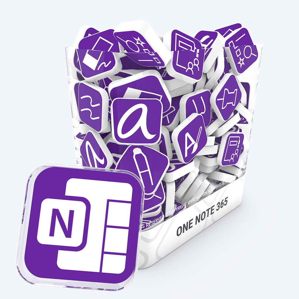 ONENOTE 365 OFFICE - STREAM DECK ICONS | VIVRE-MOTION