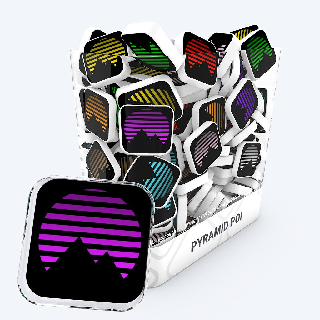 PYRAMID POI - Animated RGB Icons | STREAM DECK | LOUPEDECK | TOUCH-PORTAL | RAZER | VIVRE-MOTION