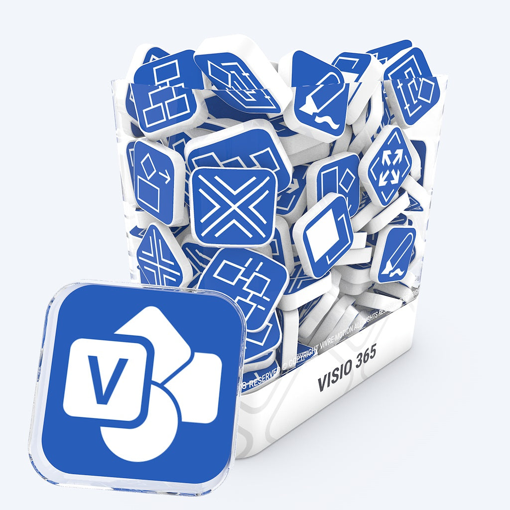 VISIO 365 OFFICE - STREAM DECK ICONS | VIVRE-MOTION