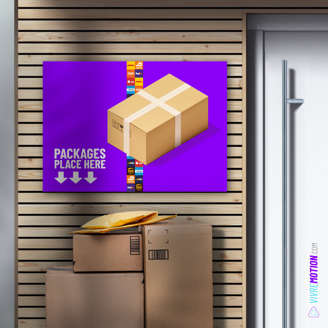 PACKAGE PLACE PAKET SCHILD | STREAM DECK ICONS| VIVRE-MOTION